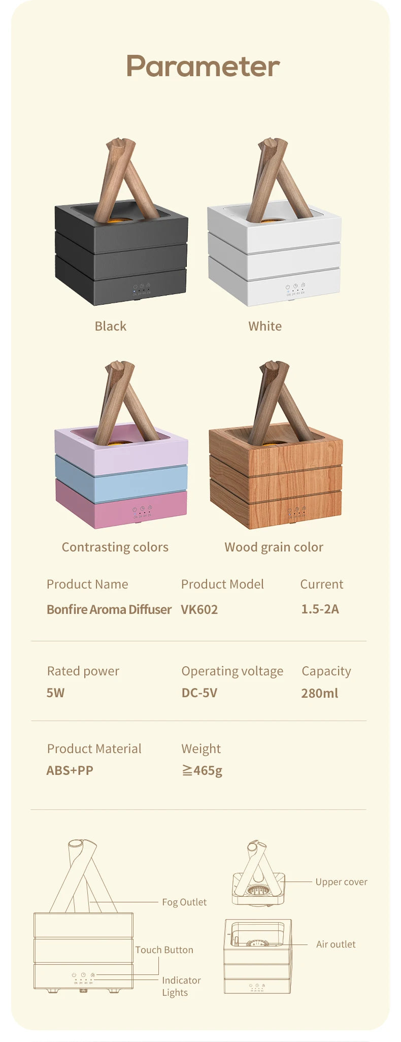 Newstyle simulado chama aroma difusor bonfire umidificador de ar ultra-sônico fabricante névoa fria fogger led difusor da lâmpada óleo essencial