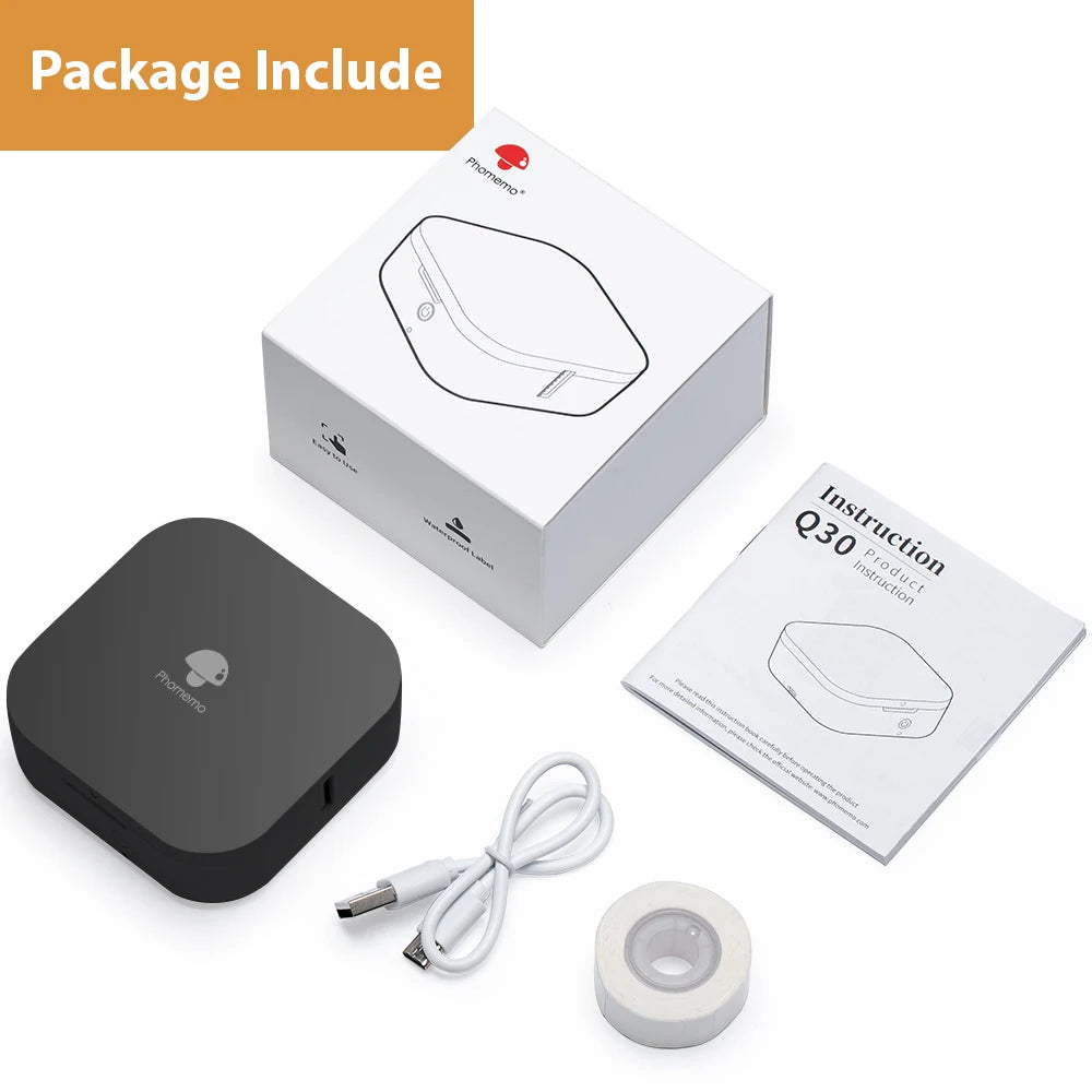 Impressora de etiquetas sem fio Phomemo Q30