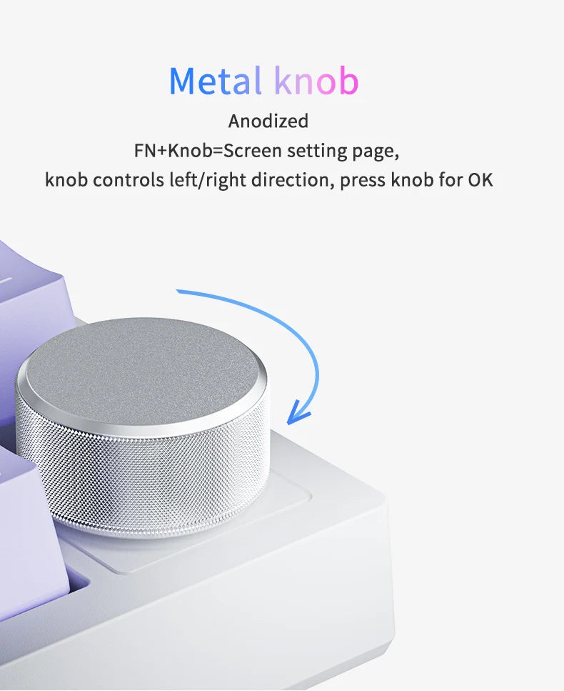 Ajazz AK820 / AK820 Pro – Teclado Mecânico 75% com Hot-Swap