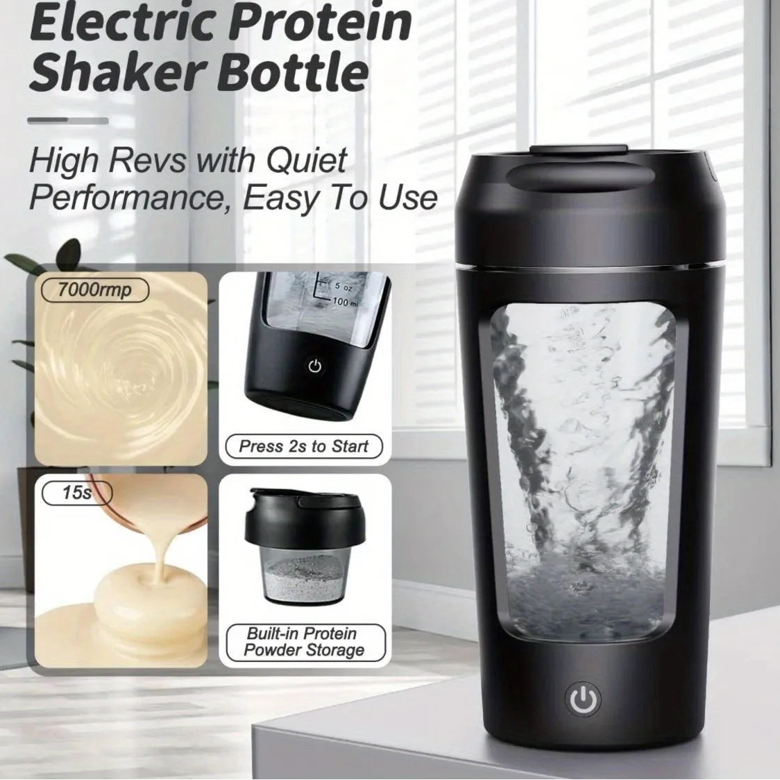 Agitador Elétrico para Ginásio 500ml